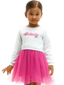 GATE Sukienka ze spódnicą tiulową|Dzieci Dziewczynki·Sukienki