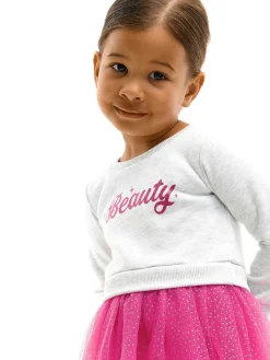 GATE Sukienka ze spódnicą tiulową|Dzieci Dziewczynki·Sukienki