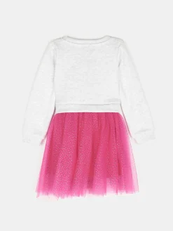 GATE Sukienka ze spódnicą tiulową|Dzieci Dziewczynki·Sukienki