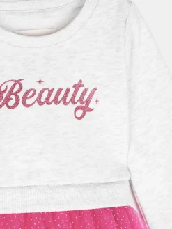 GATE Sukienka ze spódnicą tiulową|Dzieci Dziewczynki·Sukienki