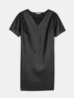 GATE Sukienka ze sztucznej skóry| Kategorie·Sukienki