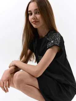 GATE Sukienki z cekinami|Dzieci Dziewczynki·Sukienki