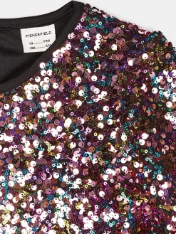 GATE Sukienki z cekinami|Dzieci Dziewczynki·Sukienki