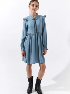 GATE Sukienki z falbankami|Dzieci Dziewczynki·Sukienki