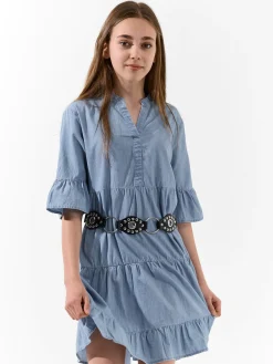 GATE Suknia bawełniana|Dzieci Dziewczynki·Sukienki