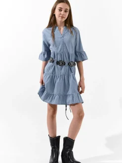 GATE Suknia bawełniana|Dzieci Dziewczynki·Sukienki