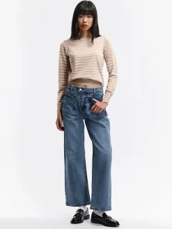 GATE Sweter w paski| Swetry I Bluzy·Swetry