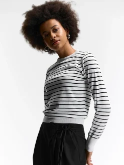 GATE Sweter w paski| Swetry I Bluzy·Swetry