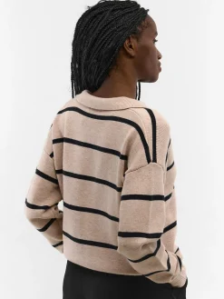 GATE Sweter w paski| Swetry I Bluzy·Swetry