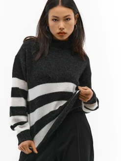 GATE Sweter w paski| Swetry I Bluzy·Swetry