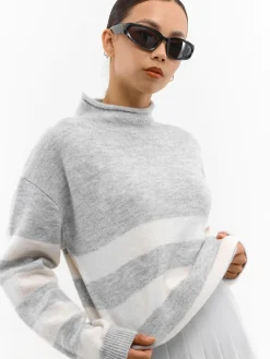 GATE Sweter w paski| Swetry I Bluzy·Swetry