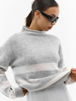 GATE Sweter w paski| Swetry I Bluzy·Swetry