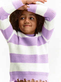 GATE Sweter w paski|Dzieci Dziewczynki·Swetry