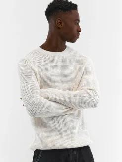 GATE Sweter w strukturalny wzór| Swetry I Bluzy·Swetry