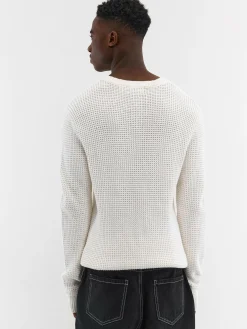 GATE Sweter w strukturalny wzór| Swetry I Bluzy·Swetry