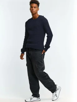 GATE Sweter w strukturalny wzór| Swetry I Bluzy·Swetry