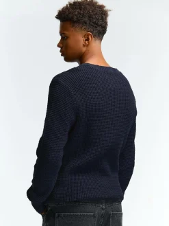 GATE Sweter w strukturalny wzór| Swetry I Bluzy·Swetry