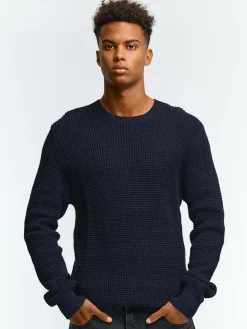 GATE Sweter w strukturalny wzór| Swetry I Bluzy·Swetry