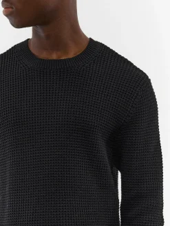 GATE Sweter w strukturalny wzór| Swetry I Bluzy·Swetry