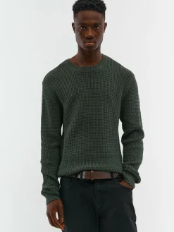 GATE Sweter w strukturalny wzór| Swetry I Bluzy·Swetry