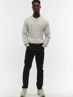 GATE Sweter w strukturalny wzór| Swetry I Bluzy·Swetry