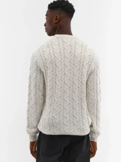 GATE Sweter w strukturalny wzór| Swetry I Bluzy·Swetry