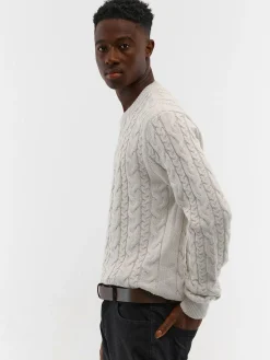 GATE Sweter w strukturalny wzór| Swetry I Bluzy·Swetry