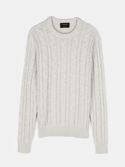 GATE Sweter w strukturalny wzór| Swetry I Bluzy·Swetry