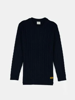 GATE Sweter w warkocze|Dzieci Chłopcy·Swetry