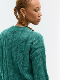 GATE Sweter w warkocze| Swetry I Bluzy·Swetry