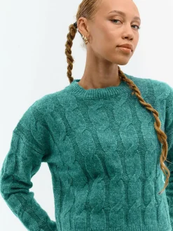 GATE Sweter w warkocze| Swetry I Bluzy·Swetry