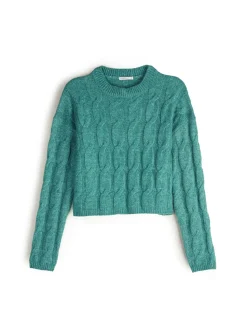 GATE Sweter w warkocze| Swetry I Bluzy·Swetry