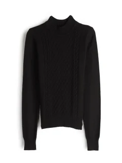 GATE Sweter w warkocze| Swetry I Bluzy·Swetry