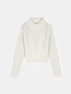 GATE Sweter w warkocze| Swetry I Bluzy·Swetry