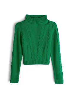 GATE Sweter w warkocze| Swetry I Bluzy·Swetry