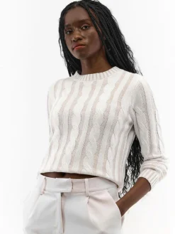 GATE Sweter w warkocze| Swetry I Bluzy·Swetry