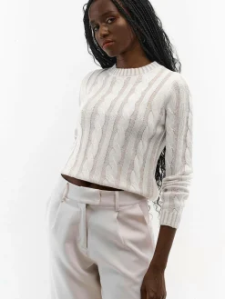 GATE Sweter w warkocze| Swetry I Bluzy·Swetry