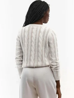 GATE Sweter w warkocze| Swetry I Bluzy·Swetry