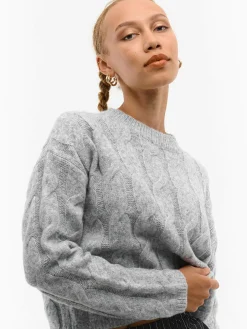 GATE Sweter w warkocze| Swetry I Bluzy·Swetry