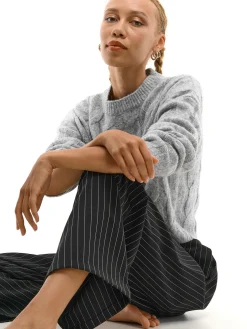 GATE Sweter w warkocze| Swetry I Bluzy·Swetry