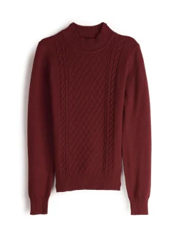 GATE Sweter w warkocze| Swetry I Bluzy·Swetry