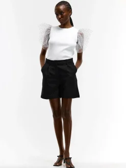 GATE Sweter z bufiastymi rękawami| Koszulki I Topy·Topy|Swetry I Bluzy·Swetry