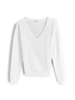 GATE Sweter z dekoltem w serek| Swetry I Bluzy·Swetry