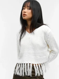 GATE Sweter z dekoltem w serek| Swetry I Bluzy·Swetry