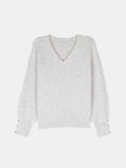 GATE Sweter z dekoltem w serek| Swetry I Bluzy·Swetry