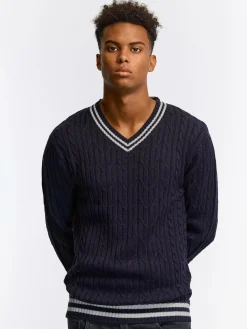 GATE Sweter z dekoltem w serek| Swetry I Bluzy·Swetry