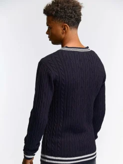 GATE Sweter z dekoltem w serek| Swetry I Bluzy·Swetry