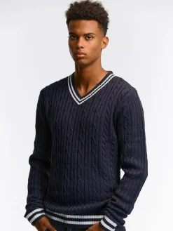 GATE Sweter z dekoltem w serek| Swetry I Bluzy·Swetry