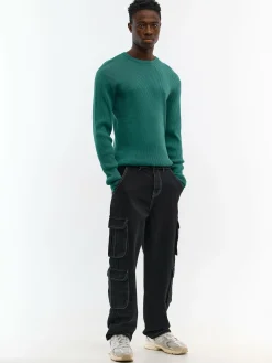 GATE Sweter z żebrowanej dzianiny| Swetry I Bluzy·Swetry