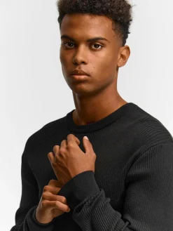 GATE Sweter z żebrowanej dzianiny| Swetry I Bluzy·Swetry